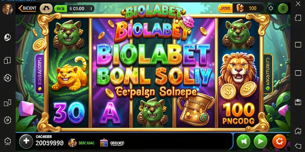 Gameplay Slot BIOLABET yang mengasyikkan dan penuh warna.