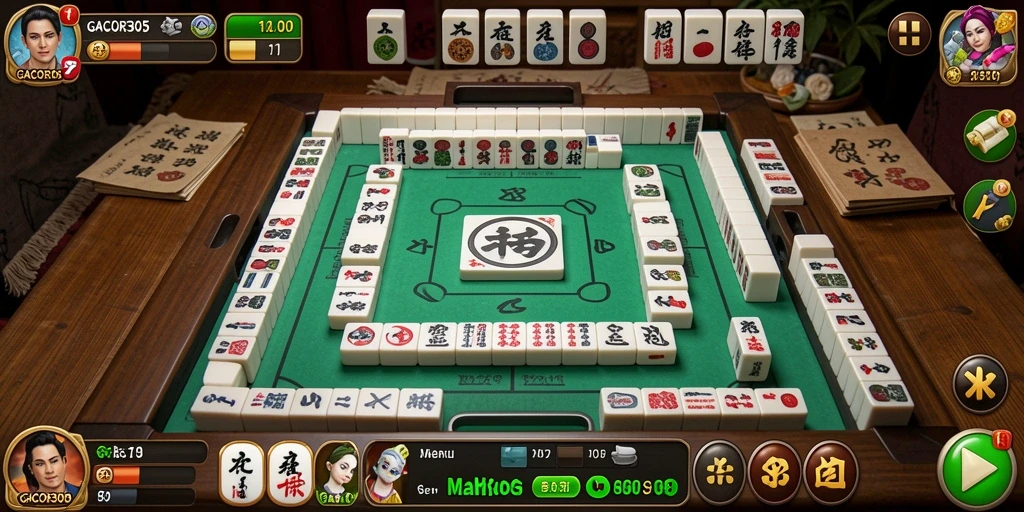 GACOR305, permainan Mahjong yang mengasyikkan dengan grafis menawan.