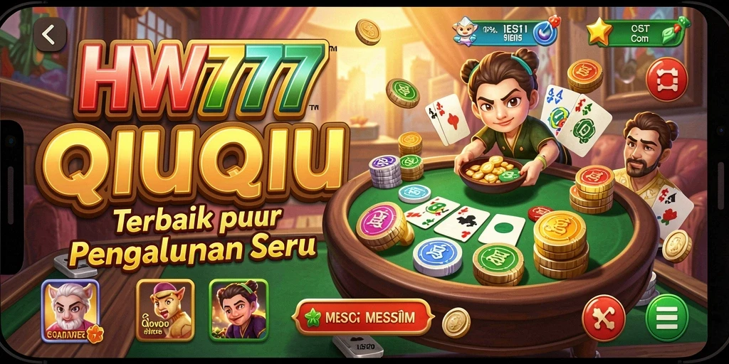Gameplay QiuQiu yang menarik dan seru di HW777.