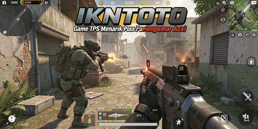Tampilan gameplay seru di IKNTOTO dengan aksi menembak yang mendebarkan.