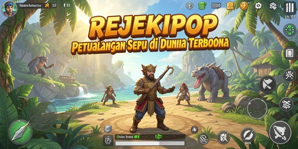 Gameplay seru di dunia terbuka REJEKIPOP.