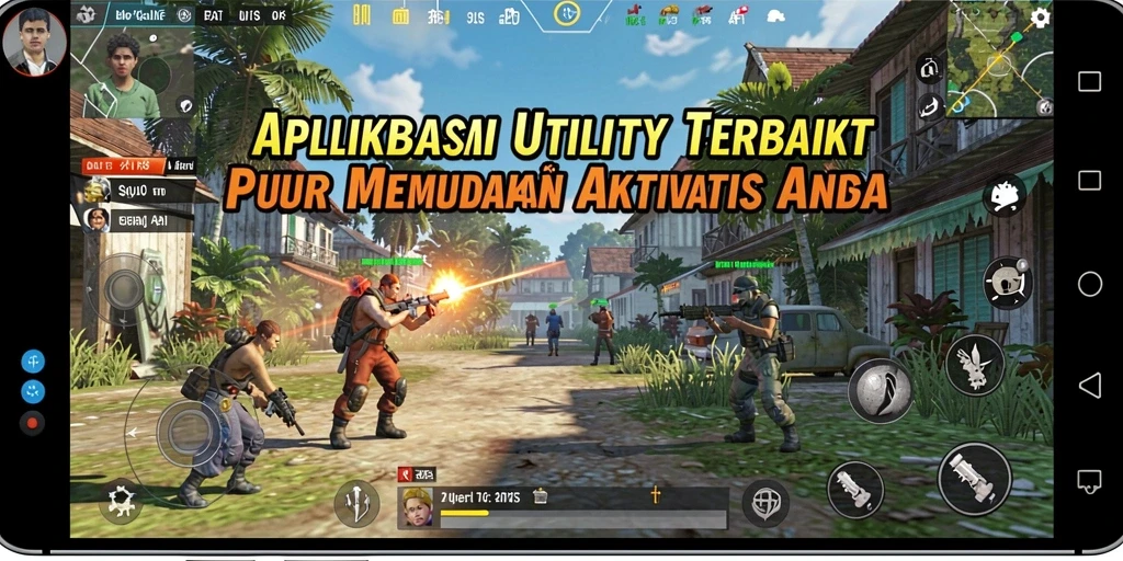 Screenshot utama dari RP8 menampilkan antarmuka sederhana dan fitur pengingat yang intuitif.