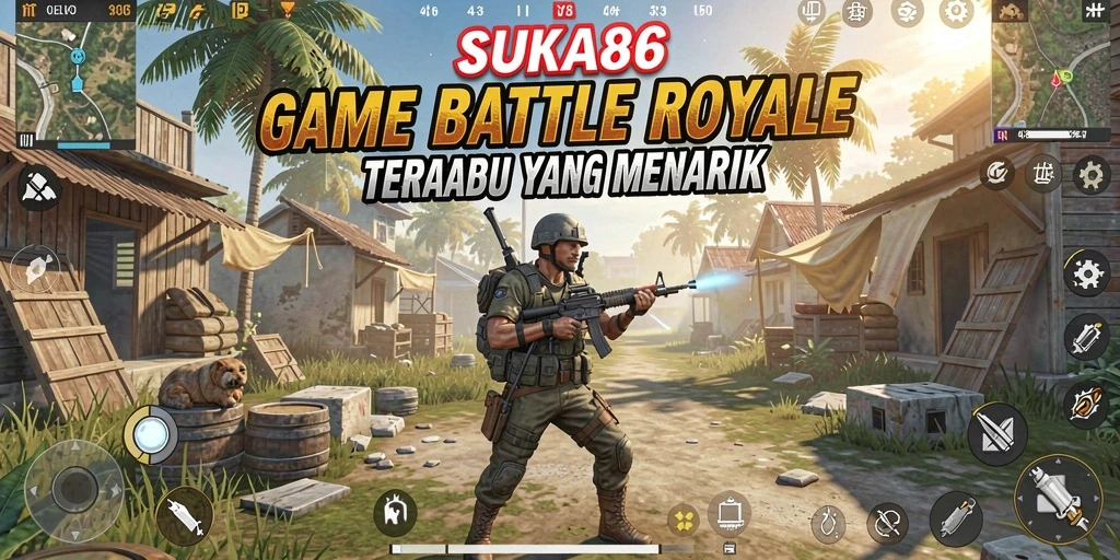 Gameplay mendebarkan dalam SUKA86 dengan pertempuran intens.